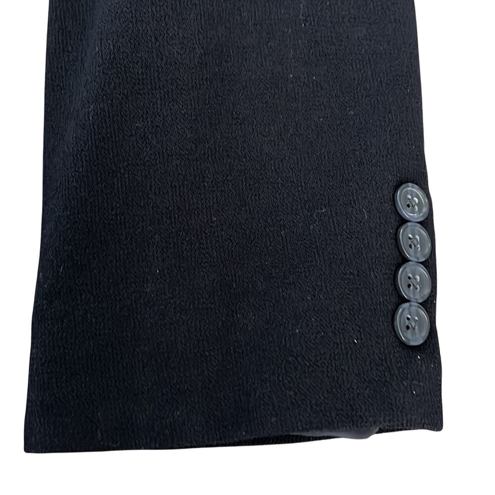 Vintage Calvin Klein Mens Classic Navy 3 Button Wool Blazer/Sports Coat Size 44R - Picture 7 of 13